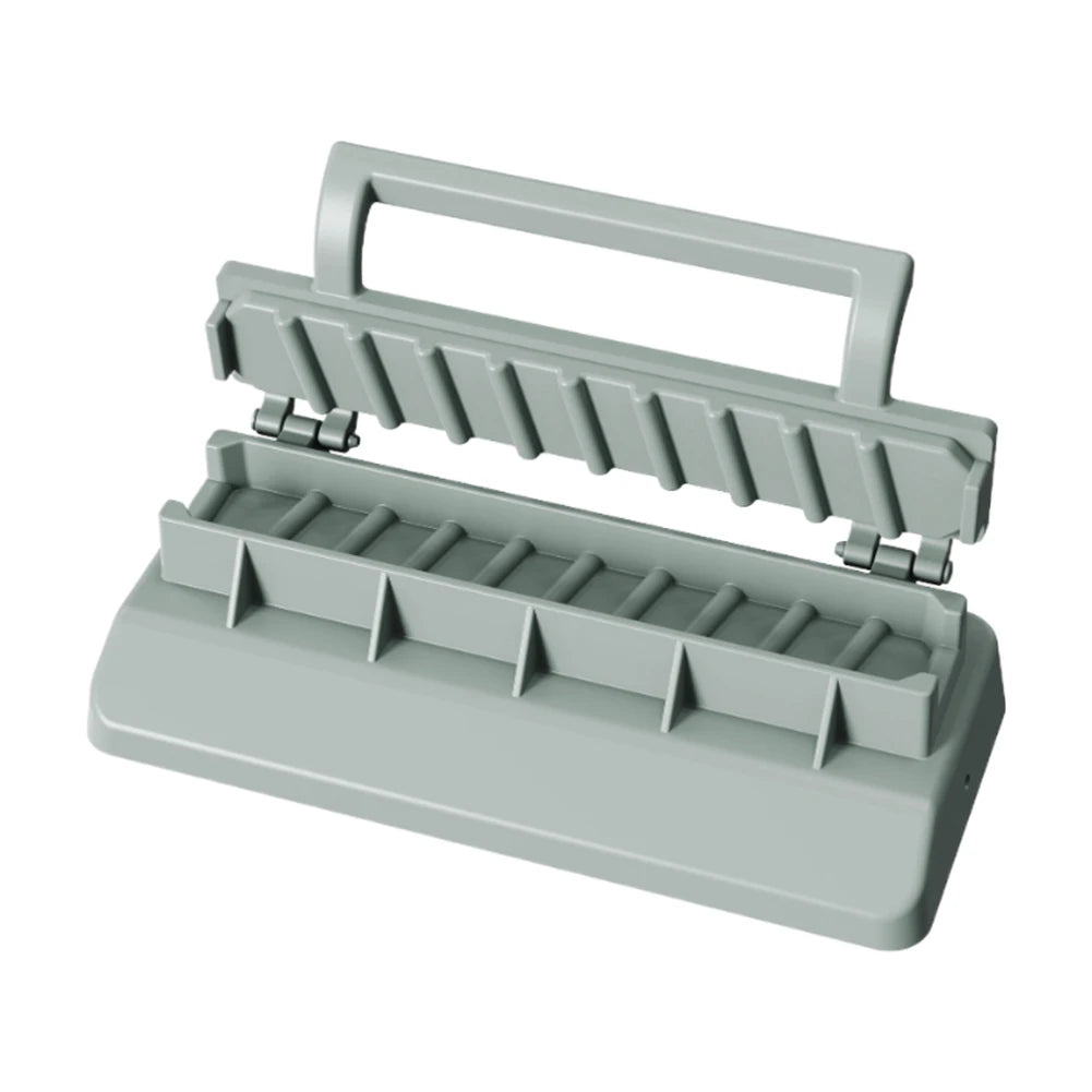 Manual Kabob Mould Plastic Barbecue Meat Skewer Machine Portable Reusable BBQ Skewer Maker Kebab Preparation BBQ Tool