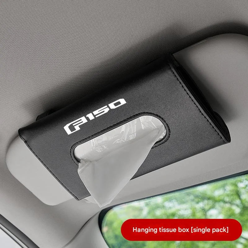 1Pcs Car Sun Visor Tissue Box And Car Sun Visor Organizer Multi-Pocke For Ford F 150 F150 2021 2020 2019 car accessories