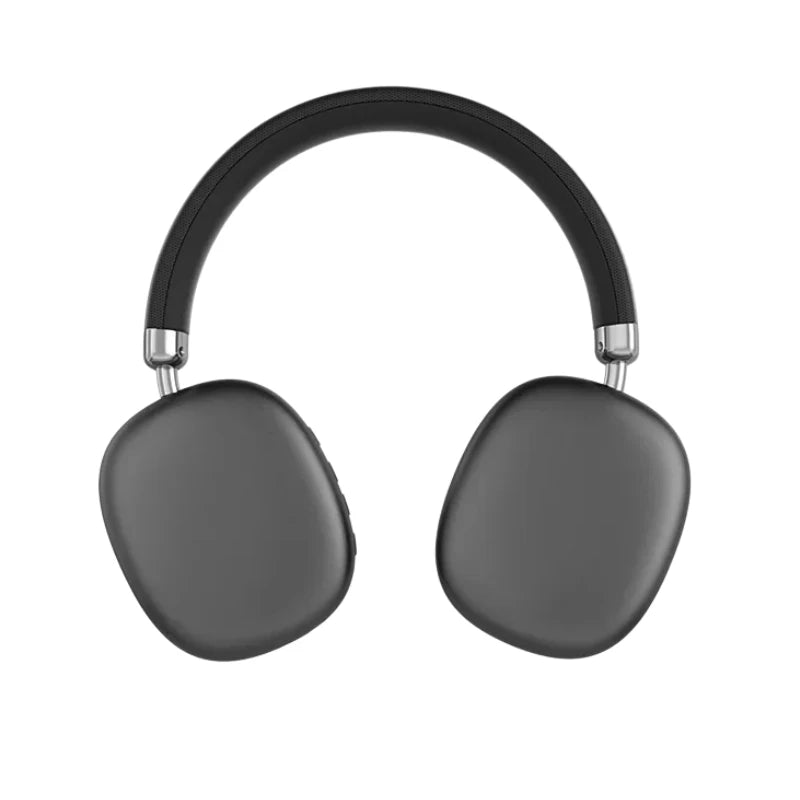 Fabric Headband Bluetooth Over-Ear Headphones Breathable Comfortable Metal Adjustment for Student Music Lover Office Worker