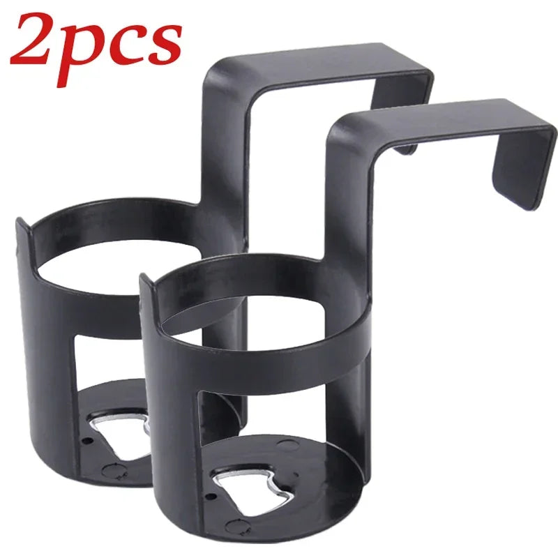 NEW Universal 2PCS Car Truck Door Cup Holder Window Hook Mount Water Bottle Cup Stand Auto Interior Supplies Accessories