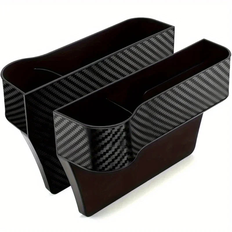 Car seat gap filling material, car seat storage box, and storage front and side seat space storage box
