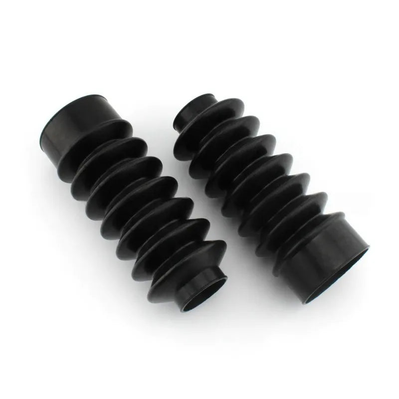 DT14-Rubber Front Fork Cover 39Mm Dust-Proof Gaiters For Davidson Sportster XL883 XL1200 Fxdmotorcycle