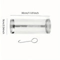 2pcs Stainless Steel BBQ Cage, Grill Cage, Perfect For Outdoor Grilling Grill Accessories Tool Gifts For Men Dad Boyfriend