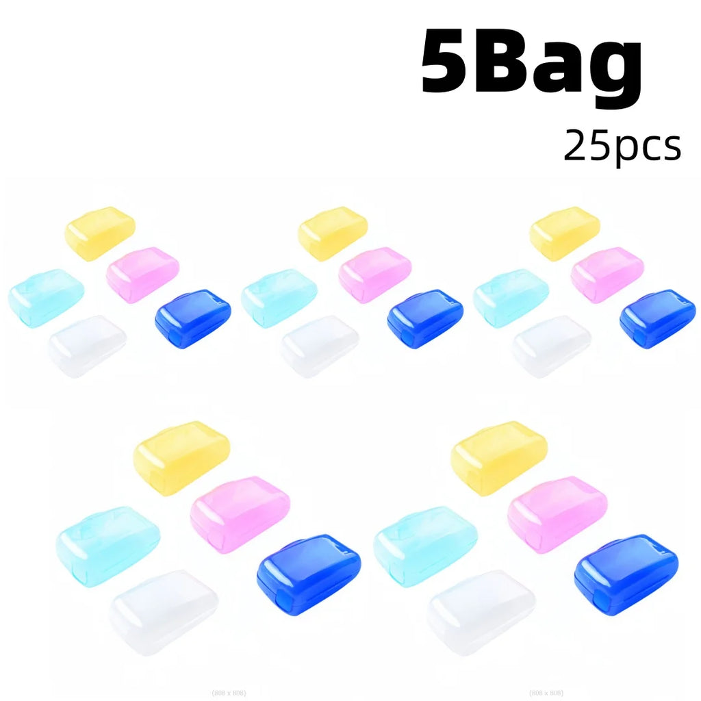 YS00269(1)-Household & Travel Toothbrush Storage Clip - Dustproof Protective Cap, Head Cover & Storage Case