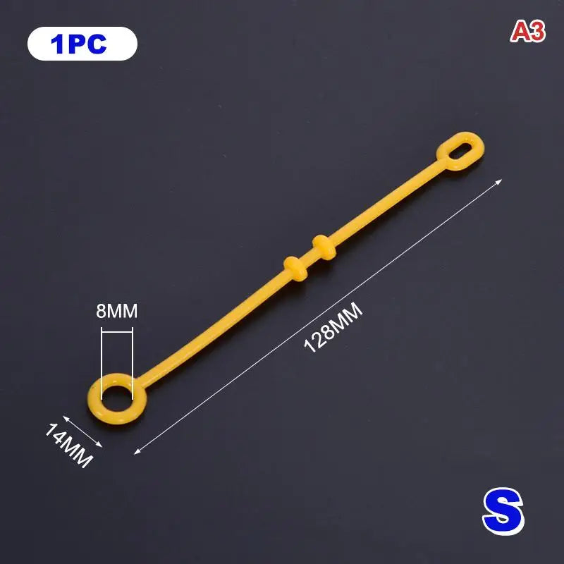Easy to Clean Silicone Teapot Lid Fixing Straps 1/4pcs Heat Resistant Leak Proof Clips for Travel Portable Tea Set Parts