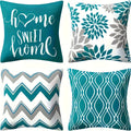 4-piece set of modern single-sided pillow covers with a machine-washablesuitable for bedrooms sofas,offices, and all room types.