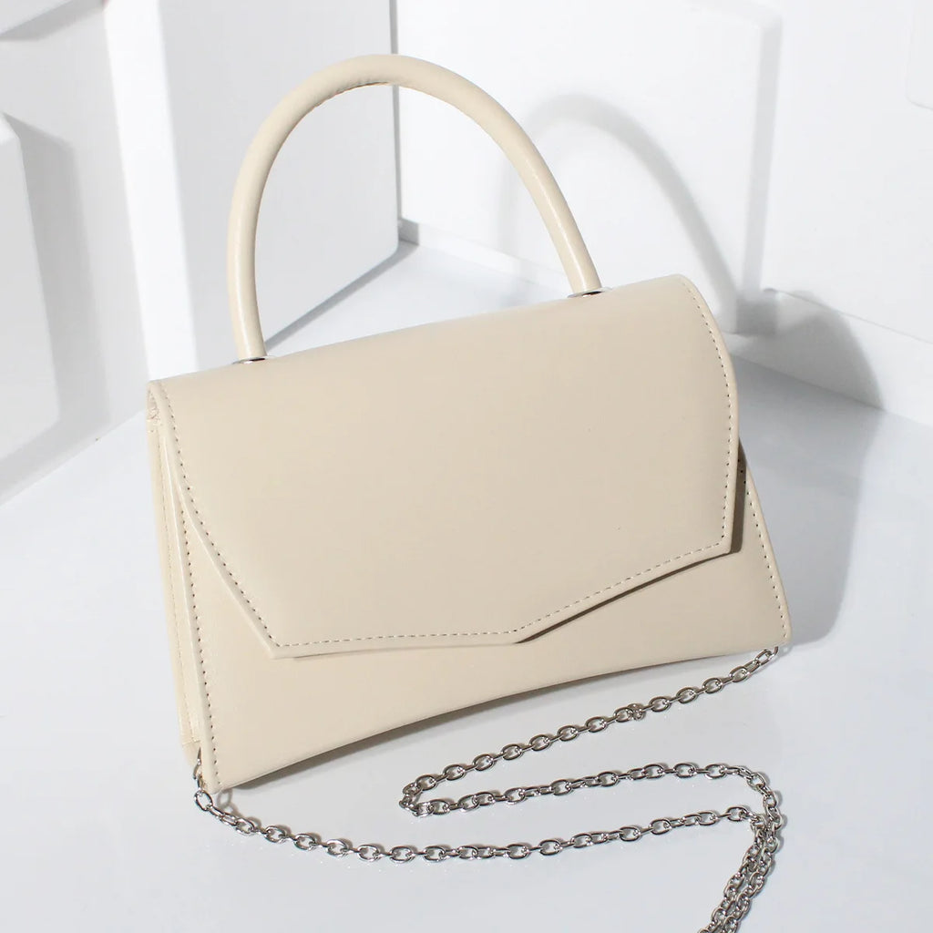 Dinner ball handbag light luxury simple shoulder messenger bag high sense versatile chain bag