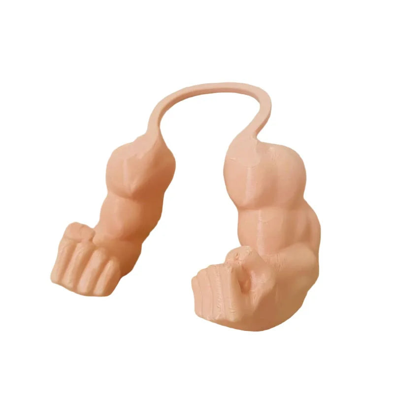 Middle Finger Cat Muscle Arm - 3D Printed Neck Arm Muscle Texture, Fun Pet Accessories, Halloween Cat Accessories