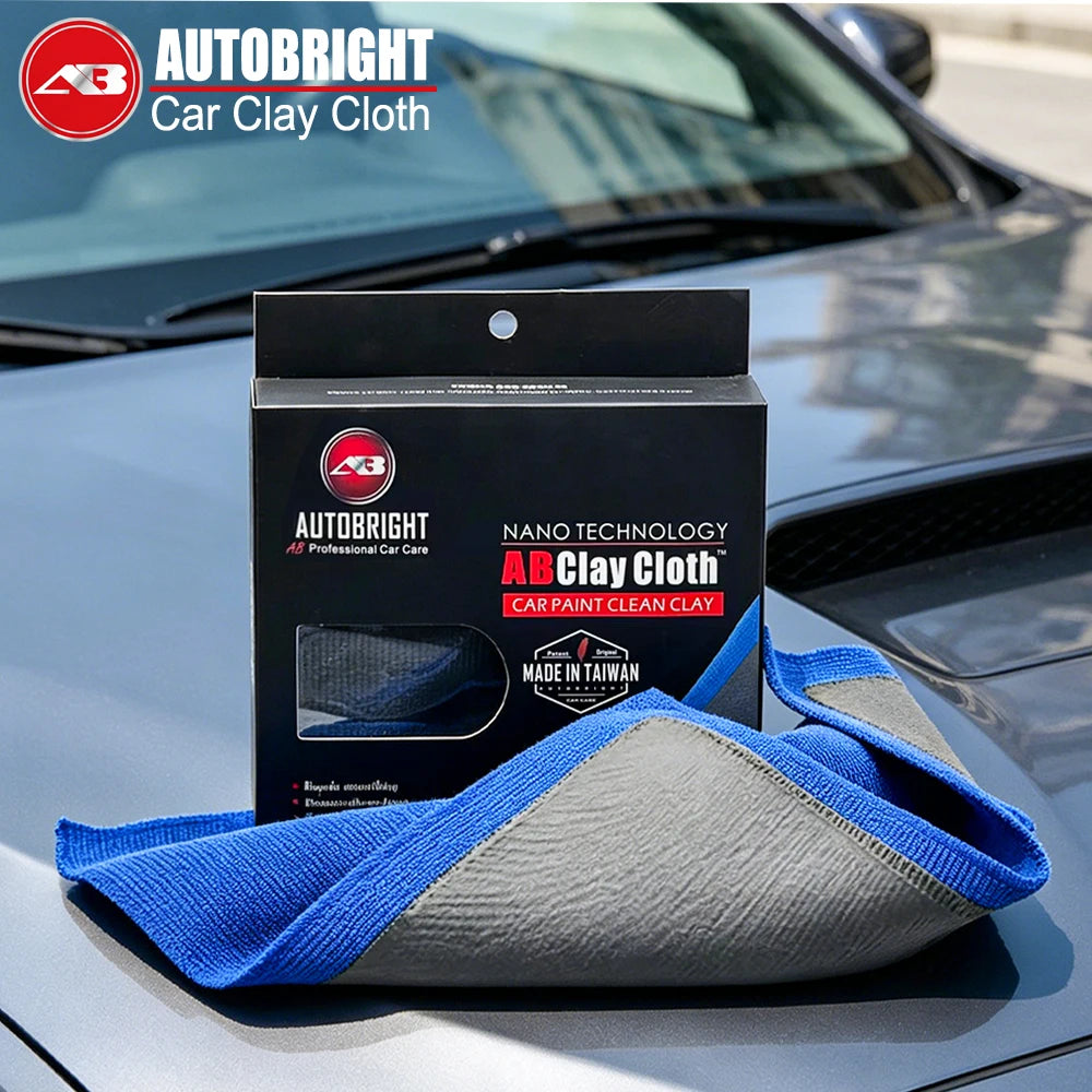 AUTOBRIGHT Clay Towel Car Cleaning Towel Magic Clay Cloth Car Detailing Tools Auto Care Towel Clean Polish Clay Bar Cloth