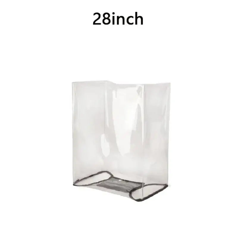 Transparent PVC Luggage Cover Single Piece Dust Scratch Resistant Protective Sleeve For 20-28 Inch Travel Trolley Bag Supply