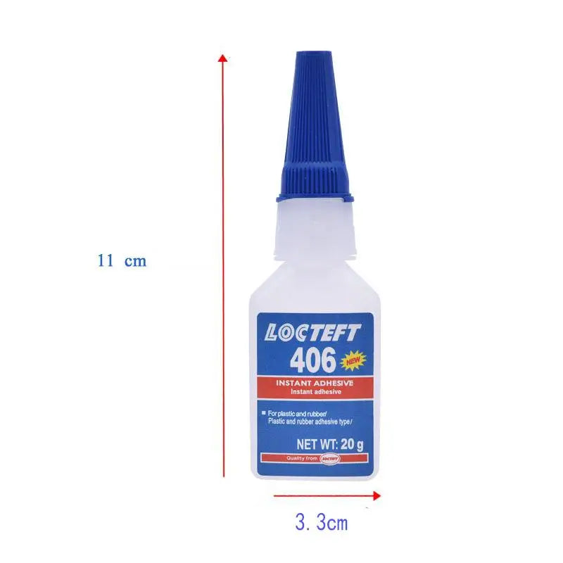 12/20g Super Glue Instant Quick Dry Cyanoacrylate Strong Adhesive Universal Fast Repairing Glue 401/403/406/460/495/496
