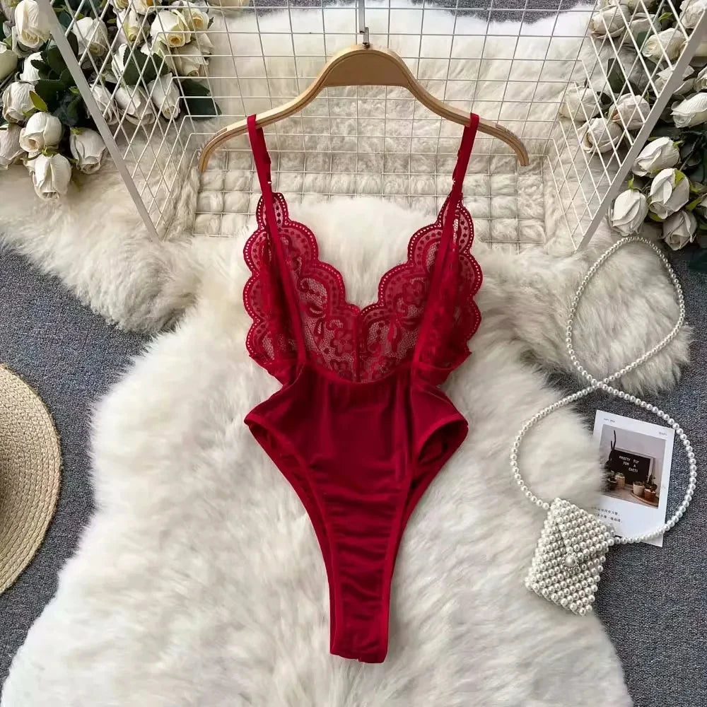 Sweet Bunny Lingerie Set Women Sexy Soft Plush Cute Bowknot Sweet Nightgowns Christmas Rabbit New