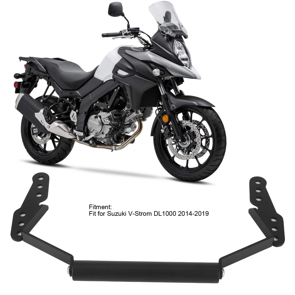 Motorcycle Navigation Bracket GPS Phone Holder Fit for V‑Strom DL1000 2014‑2019 Windscreen Mount Bracket