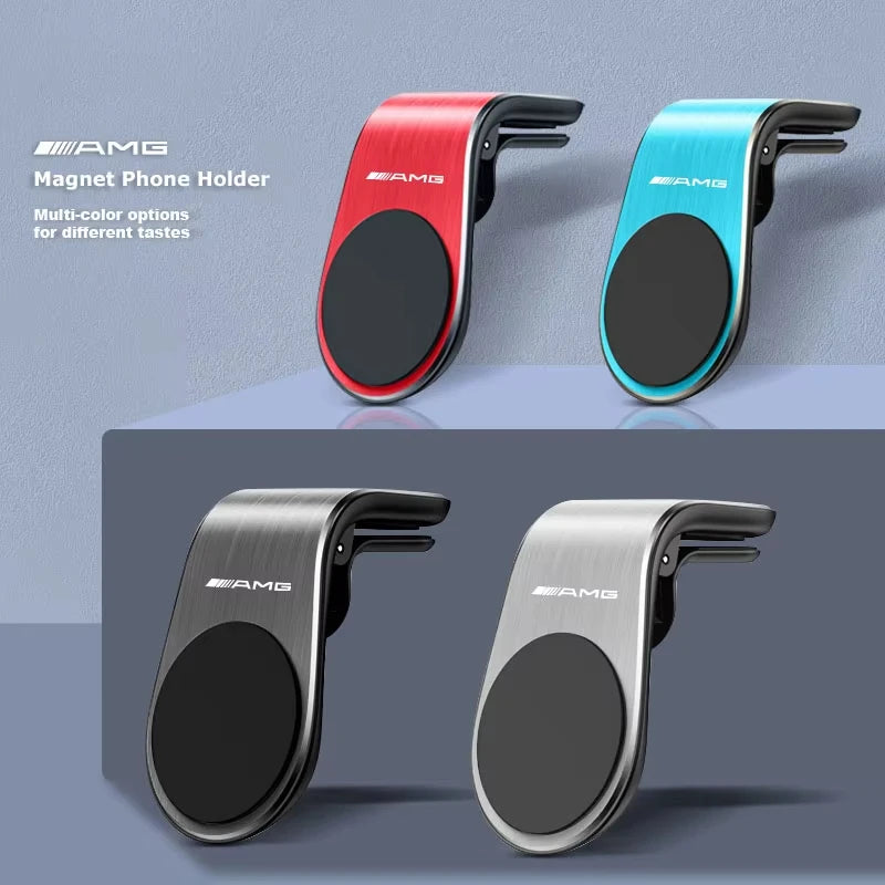 Magnet Phone Holder GPS Stand Air Vent Clip Car Accessories For Mercedes Benz AMG W206 W204 W205 W203 W211 W212 W213 W169 W220