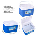 Portable Thermos Box and Camping Cooler for Beer Drinks Fresh Beverage or Fruit Insulated Box for Cola Can Beer Bottle Chiller