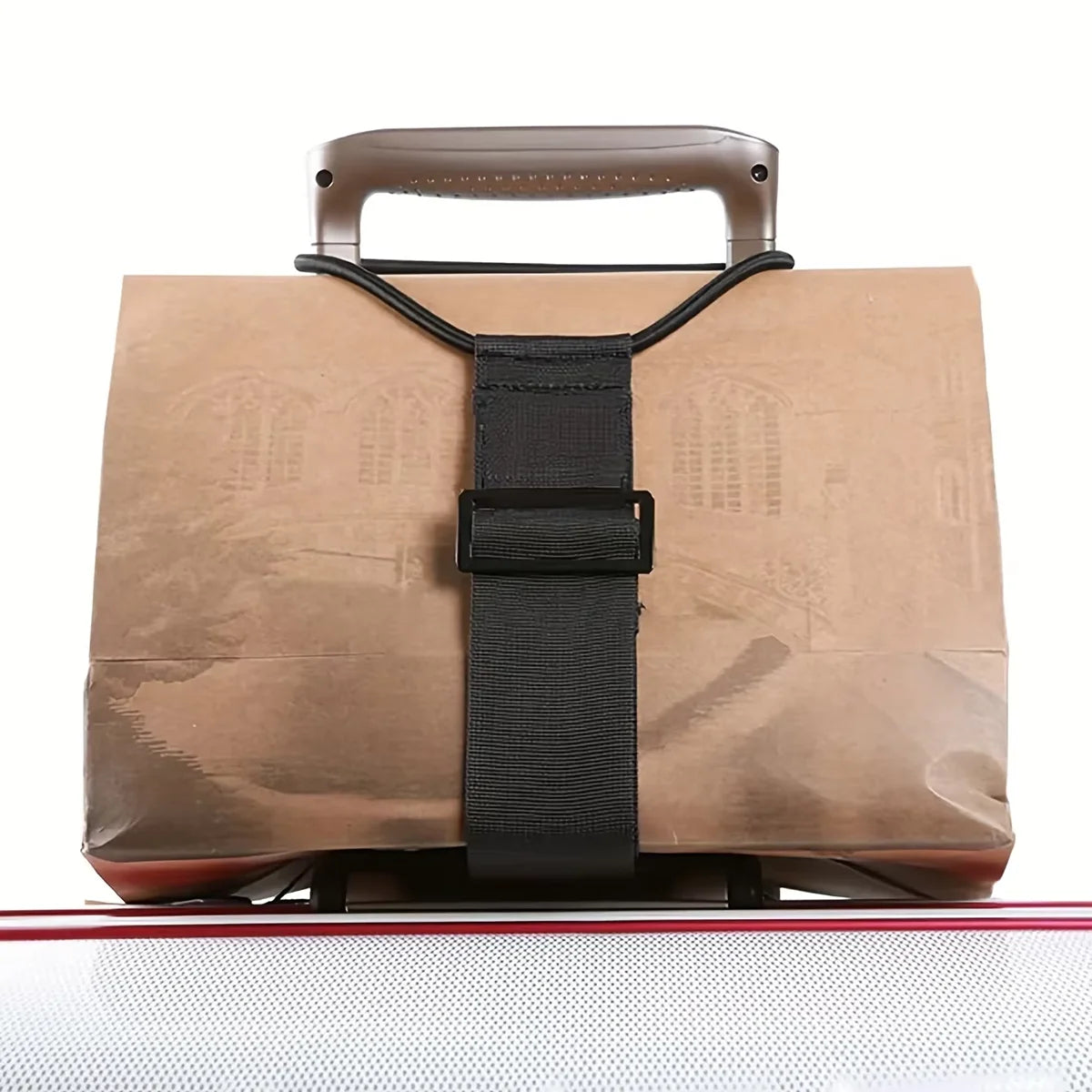 Adjustable Luggage Add A Bag Strap, Multicolor Suitcase Connecting Belt with Elastic Loops to Secure Extra Bags for Travel