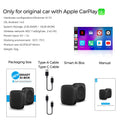 2026 Android14 CarPlay Ai Box Wired to Wireless Android Auto 3in1 USB Adapter For Youtube Netflix Toyota Mazda Hyundai Haval VW