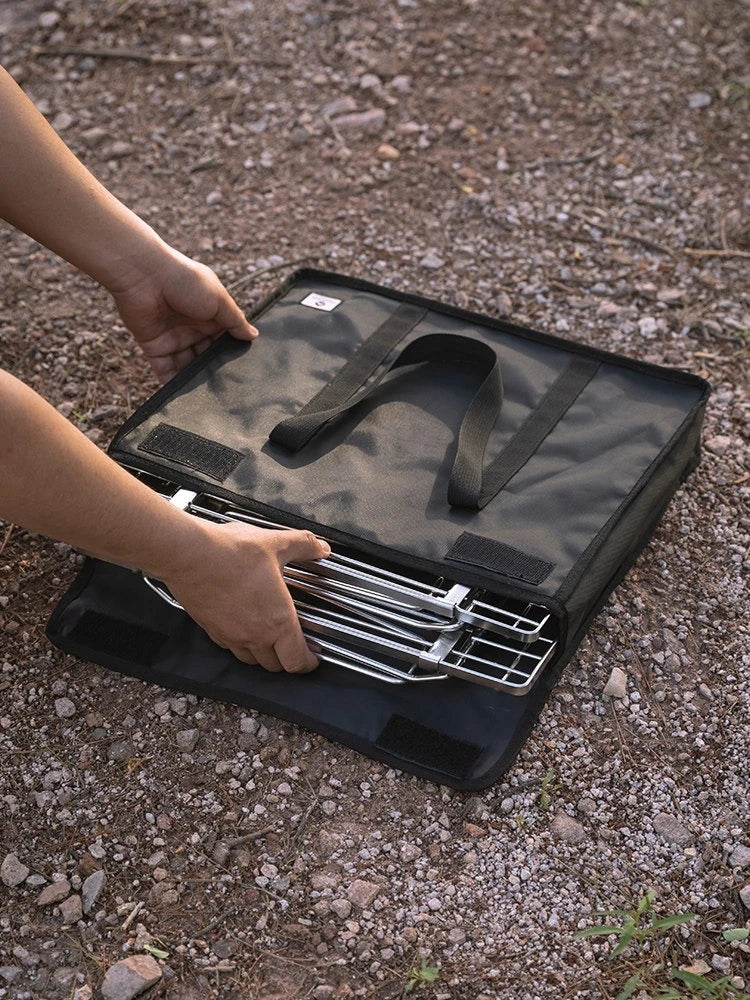 Camping dining table storage bag G-38-B Oxford cloth wear-resistant and anti-collision multi-layer tool storage large capacity