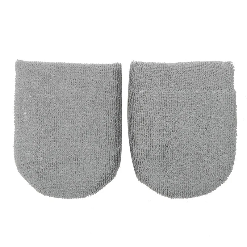 2/6pcs Car Polishing Wax Sponge Soft Microfiber Car Wax Applicator Mitts Foam Applicator Pad for Car Detailing Care Tool