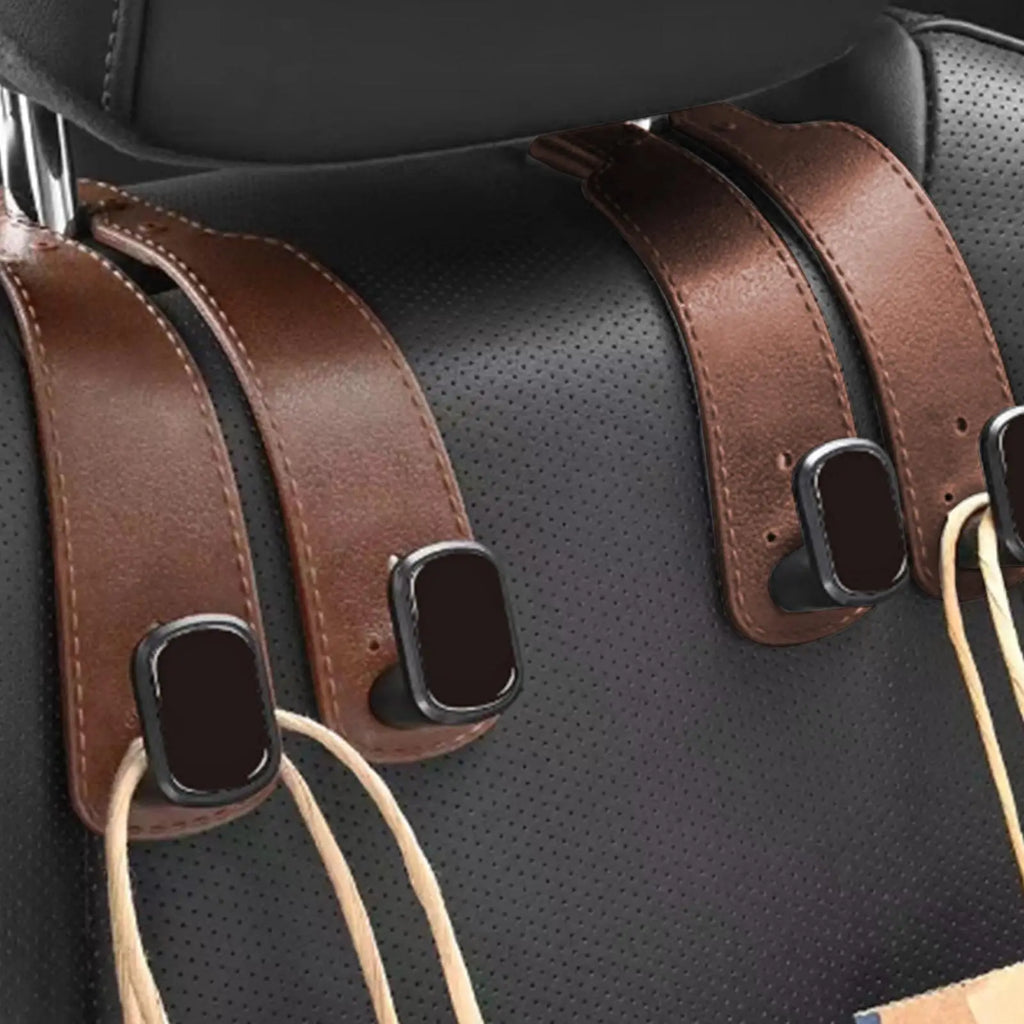 Car Headrest Hooks Hanger for Bags Seat Back Organizer Holder Clips Auto Fastener Hooks Car Storage car accessories