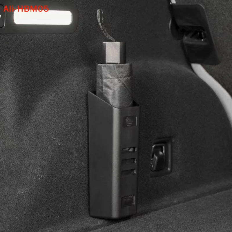 (HB05)Car Boot Umbrella Holder Vehicle Storage Bucket In-Car Storage Box Door-Mounted Household Storage Rack Universal Fit