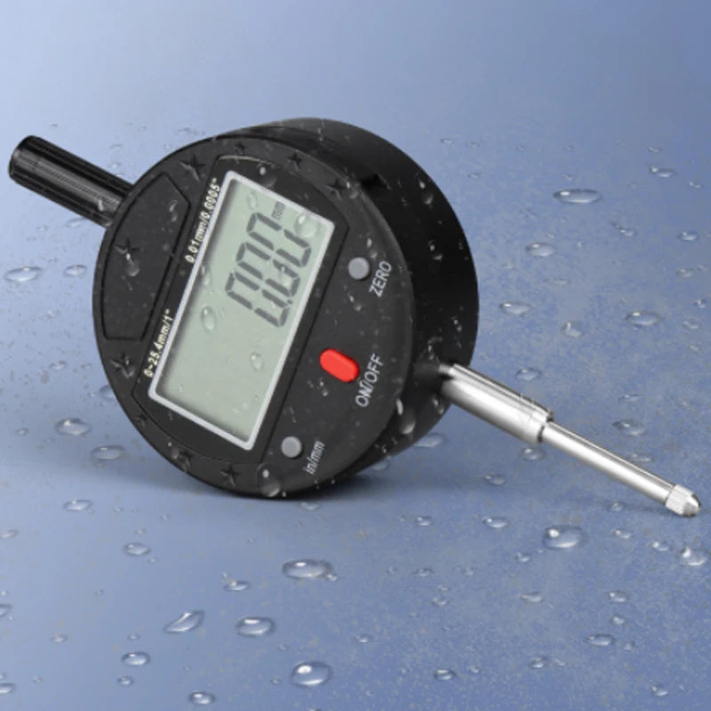 12.7mm 0.01mm Precision IP54 digital display cap dial indicator height gauge depth measuring instrument