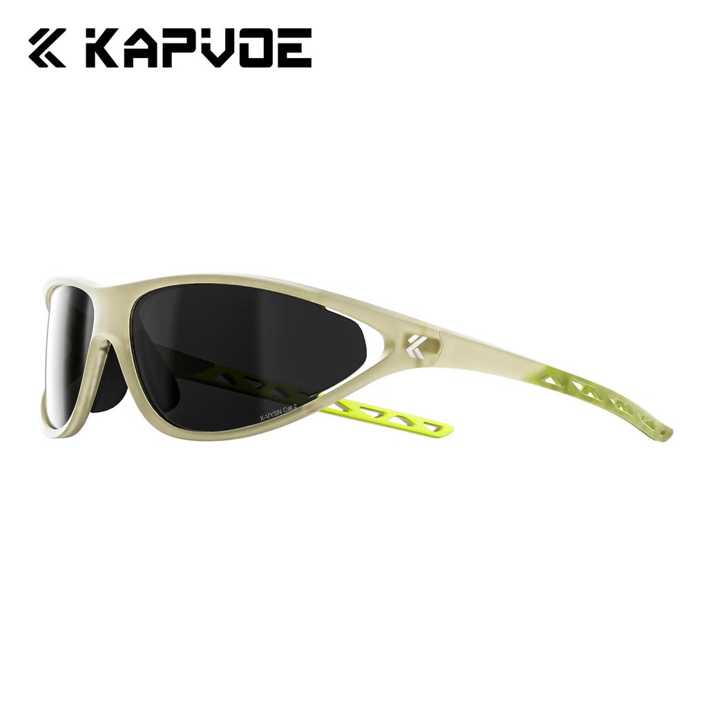 KAPVOE Hiking Sunglasses Outdoor Cycling Sports Eyewear Mountain Road Biking Glasses Racing Eyewear Stylish Cat-Eye Sunglasses
