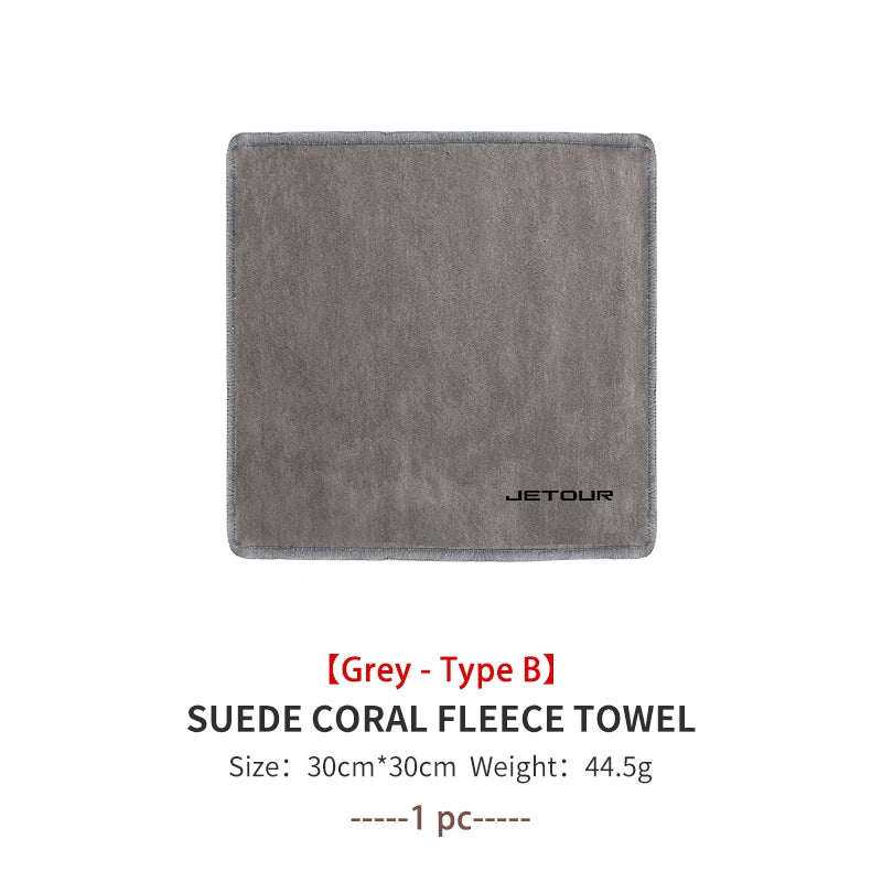 For Jetour Car Washing Towel Cleaning Cloth Quick Drying Windows Wiping Rags X70 Traveler‌ C-DM Dashing‌ X90 Shanhai X50‌ G700‌