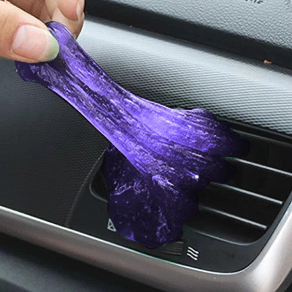 New Car Cleaning Pad Glue Auto Powder Cleaner Air Vent Magic Dust Remover Gel Home Computer Keyboard Clean Tool Car Cleaning
