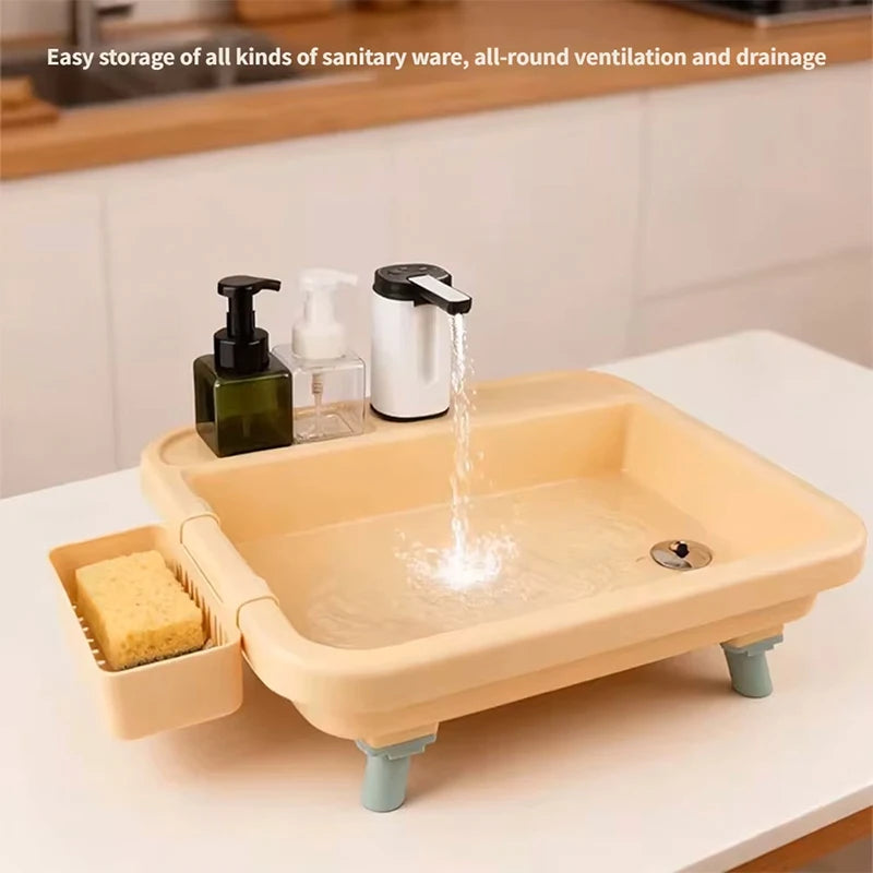 Outdoor Camping Portable Sink Multifunctional Camping Sink With Electric Water Pump Suitable For Outdoor Travel And Family Use