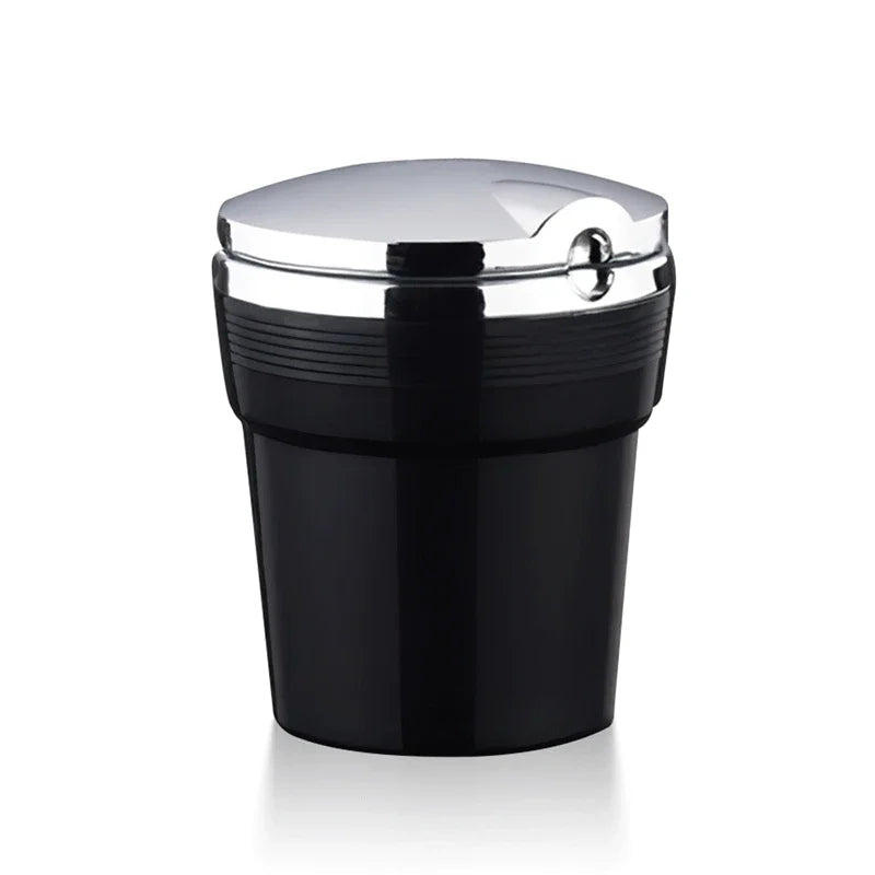 Universal Car Ashtray With Led Lights With Cover Creative Personality Covered Car Inside The Car multi-function Car Supplies New
