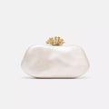 Shell Party Clutch Bag Women Wedding Evening Party Cute Ivory Pearl Color Acrylic Purse Handbag Spring Summer New 2026