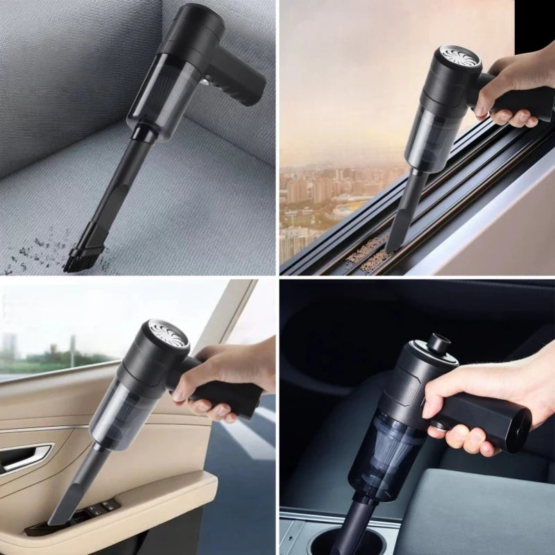 Handheld Wireless Car Vacuum Cleaner Portable Small Vacuum Cleaner Multi Purpose Small Household Pump for Car Interior Cleaning