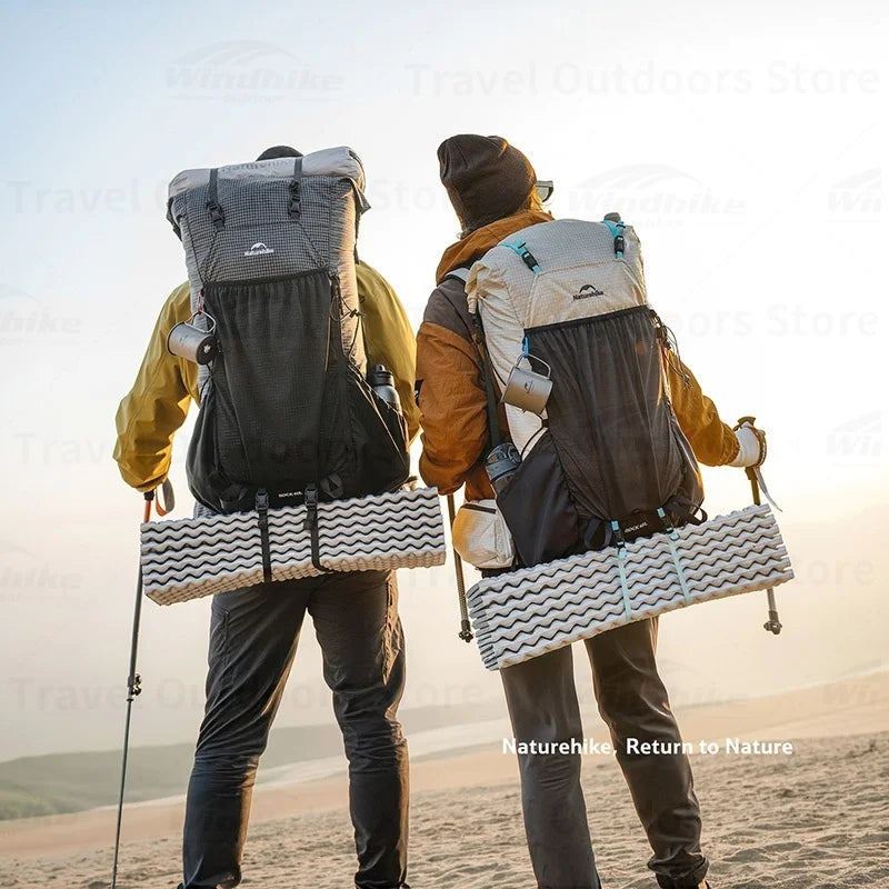 Naturehike Rock 2.0 Backpack Large Capacity Waterproof Travel Bag Camping Trekking Bag Outdoor Hiking Backpack With Rain Cover