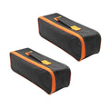 2-PCS Zippered Tool Pouch Bag: Multi-Purpose Organizer for Screwdrivers, Wrenches, Pliers & More - Ideal for Mechanic, Garden, C