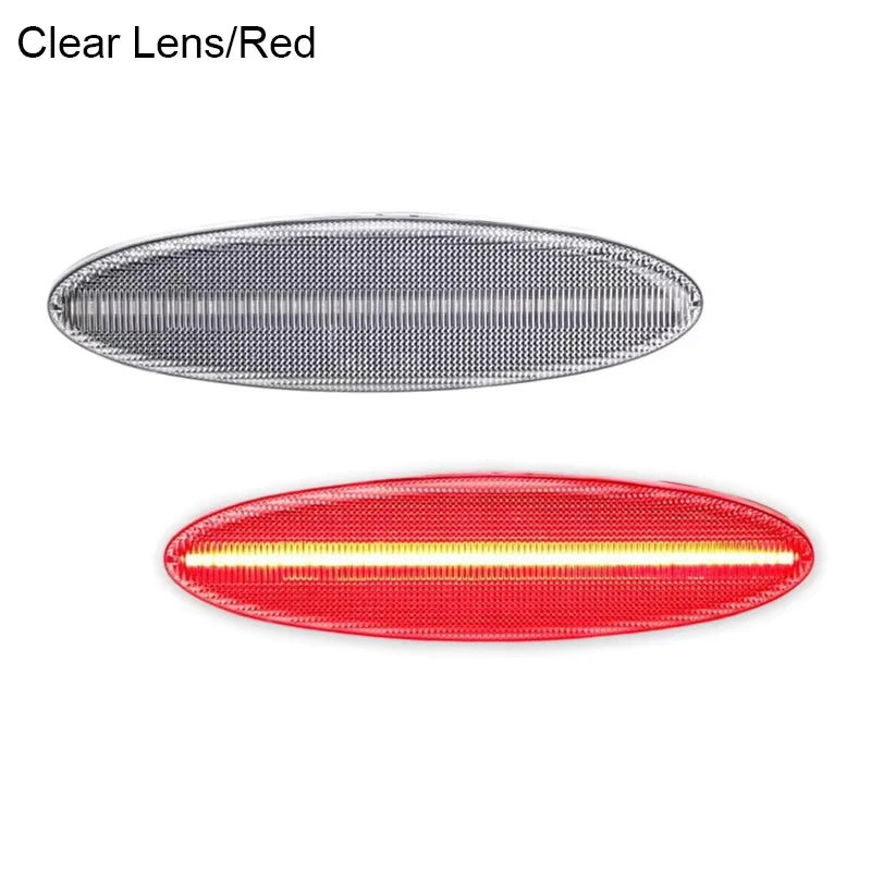 LED Rear Bumper Side Marker Indicator Lights For 1997-2004 Chevrolet Corvette C5 Fender Flare Light Parking Light Driving Light