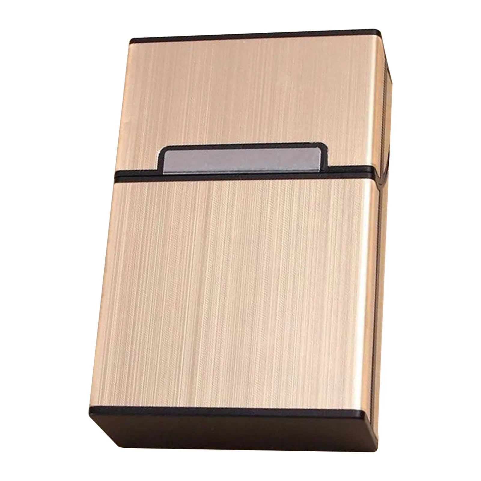 Portable Slim Aluminum Cigarette Case Regular King Size Plastic Cigar Tobacco Holder Box Storage Container Smoking Accessories
