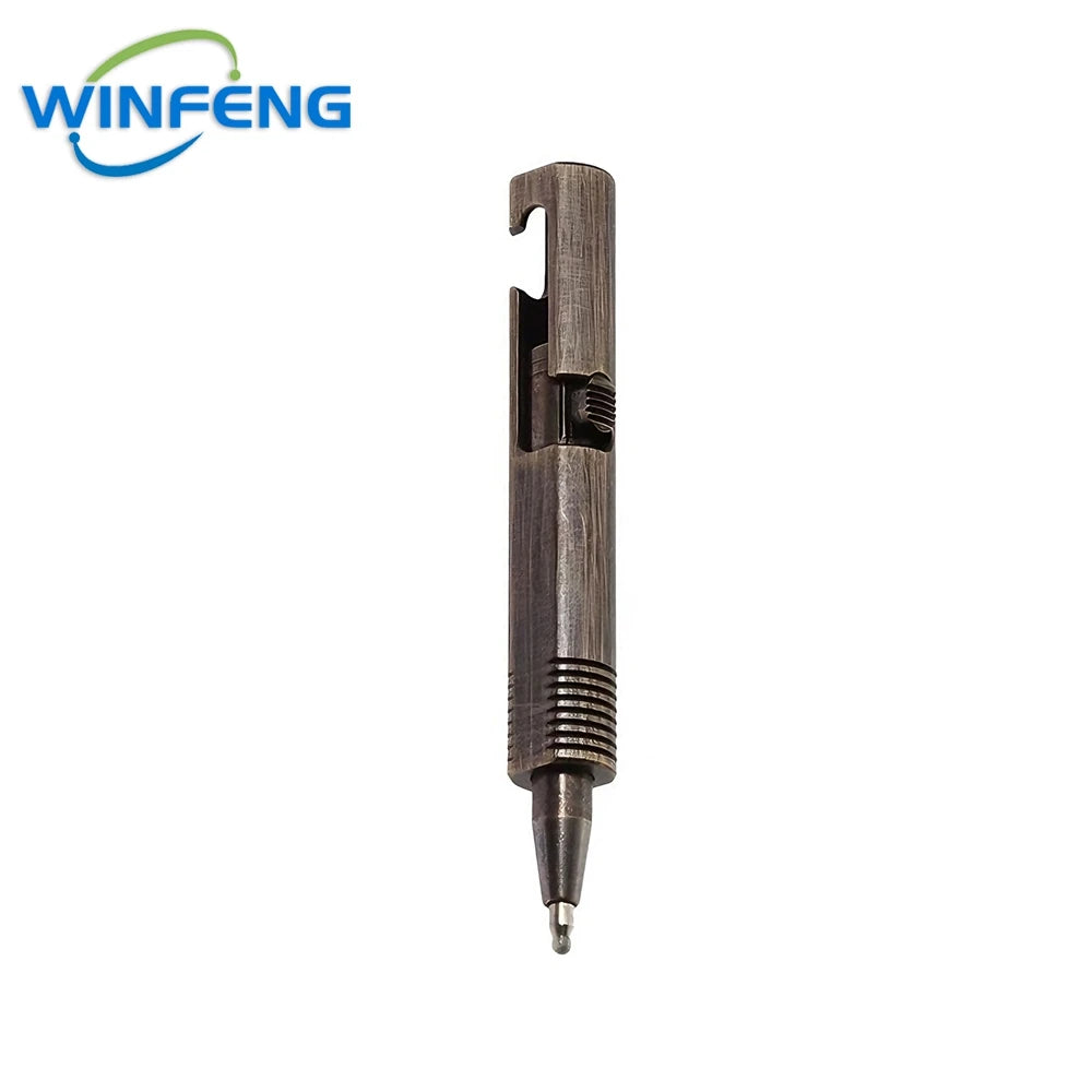 Mini Bolt Action Ballpoint Pen Retro Brass Business Signature Pen Outdoor Camping Tactical Writing Tool Office School Stationery