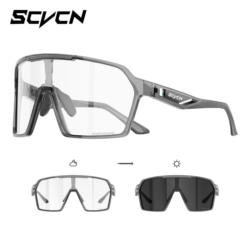 SCVCN Cycling Glasses Sunglasses for Men Outdoor Sports Glasses UV400 Hiking Eyewear MTB Road Cycling Goggles Bicycle Women