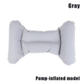 Inflatable Travel Nursing Waist Pillow, Blow Up Lumbar Body Back Support Pillow For Airplane Long Flight Journey Travel Airplane