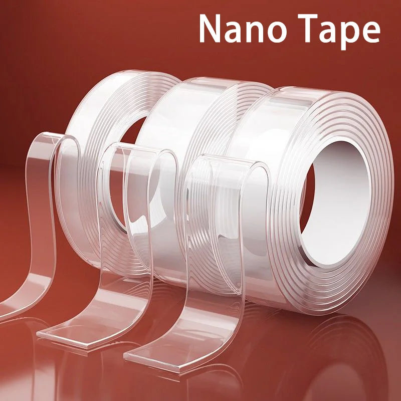 Ultra-thick Nano Tape Is Traceless, Transparent, High-Viscosity, Double-Sided Tape, Strong Adhesion Kitchen Household Waterproof