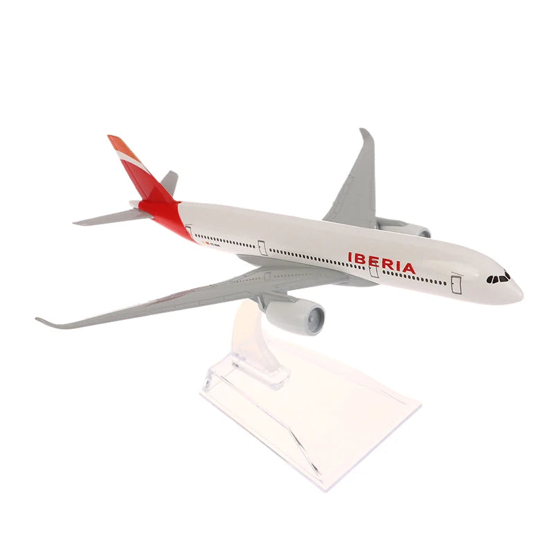 16CM Iberia 330 Alloy Airplane Model Scale 1:400 Metal Airplane Replica Diecast Aircraft Aviation Collectibles Toy For Boys