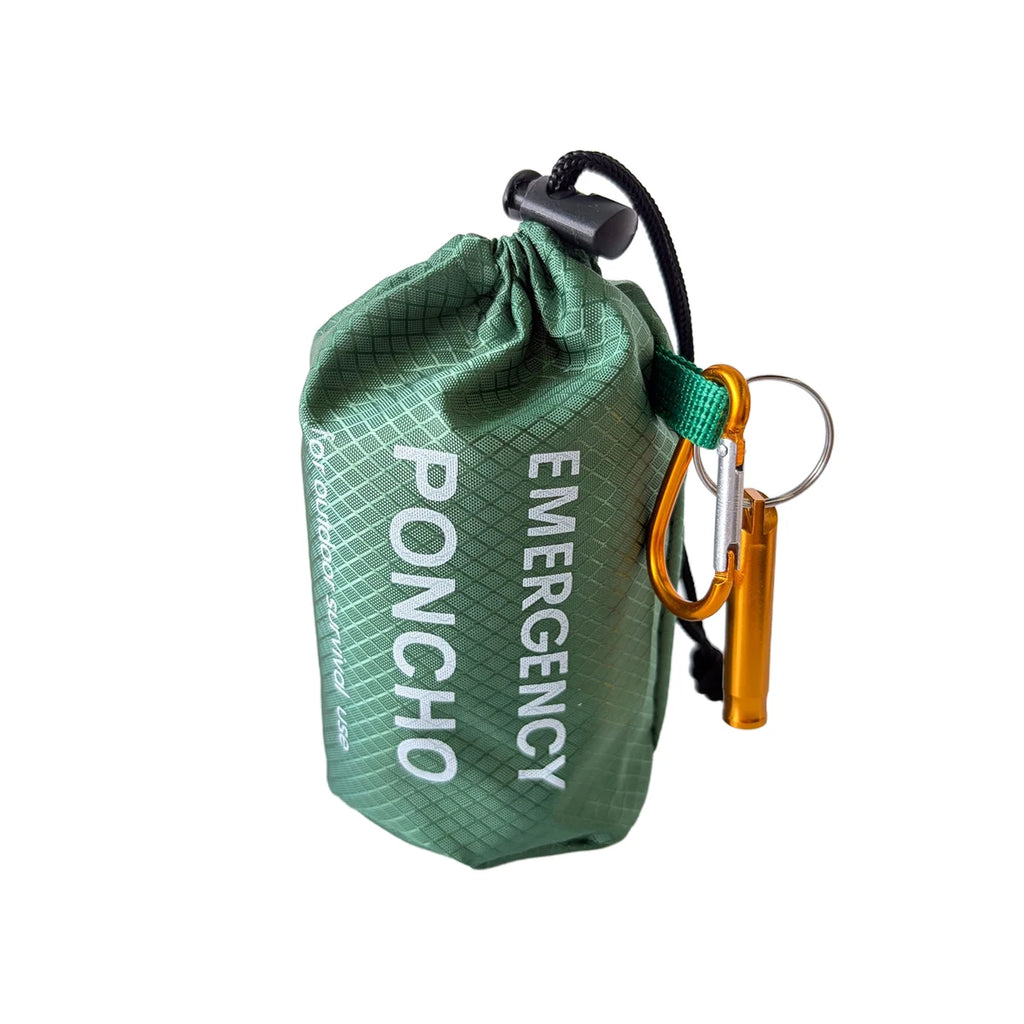 Emergency Raincoat Poncho Waterproof Rainwear Blanket Survival Camping Equipment Cold Insulation Rainwear Camping Equipment