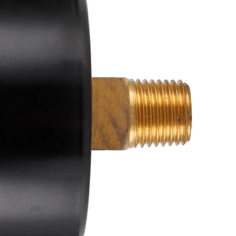 50mm Face Vacuum Manometer Metal 0~-30nhg 0~-1Bar Mini Dual Scale Dial Gauge Pressure Gauge for Air Water Fuel Liquids