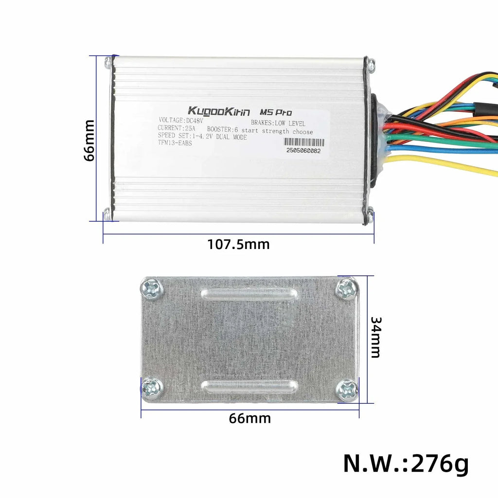 48V 25A Main Controller for KuKirin M5 Pro Electric Scooter Speed Control Board Replacement Repair Parts