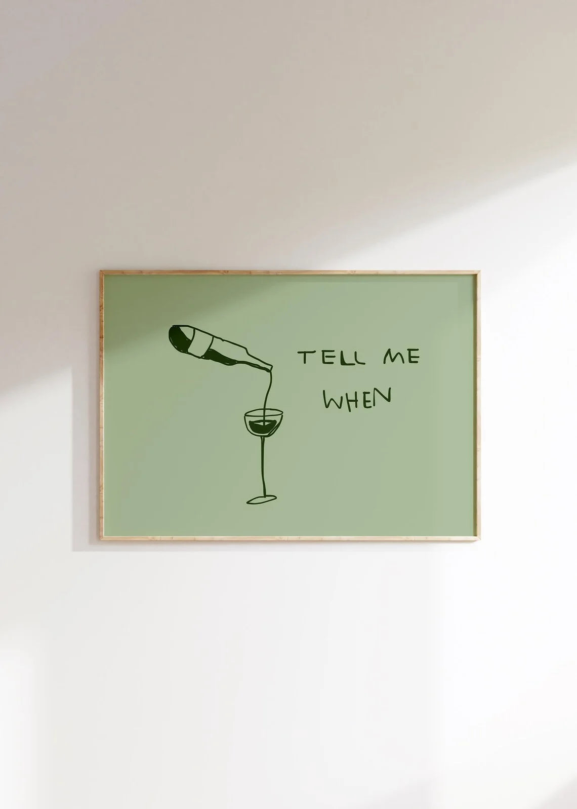 Funny Wine Quote Print: Kitchen Bar Wall Cart Art Digital Horizontal Unframed Wine Cheers Poster Gift Decoration