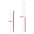 1.38M-2.5M Measuring Rods Universal Highly Accurate,Survey Pole RTK GPS for Surveying ,survey/draw Carbon Fiber texture
