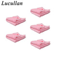 Lucullan 30/70 Super Glory Edgeless Plush Microfiber Towel 40x40cm 600GSM Cloths For Polishing Buffing Finishes Car Wash