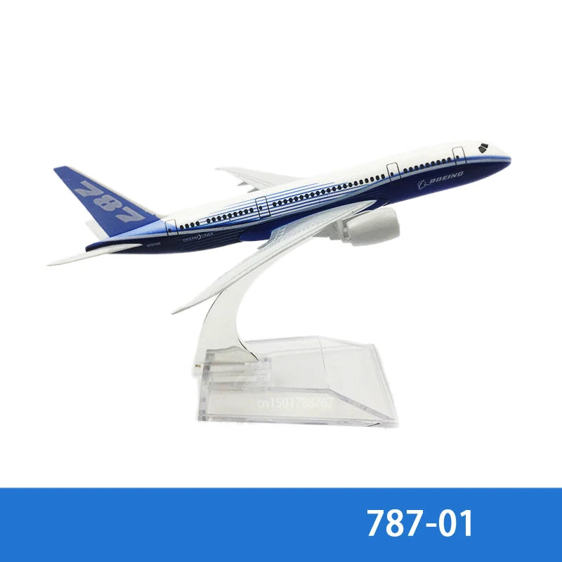 6Inch 15CM Boeing 737 747 757 767 777 787 Diecast Airplane Model For Gift Collection