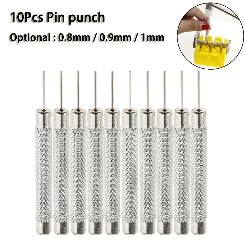 Pin Punch Tool Watch Pin Punch Shop Store Indoor Home 3 Sizes Aluminum Alloy Remove And Adjust Watch Easy To Use
